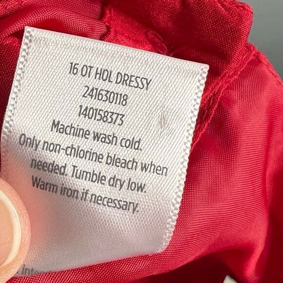 Gymboree Holiday Christmas Dress Red Short Sleeve Top Plaid Skirt Bottom Size 2T - Picture 7 of 7